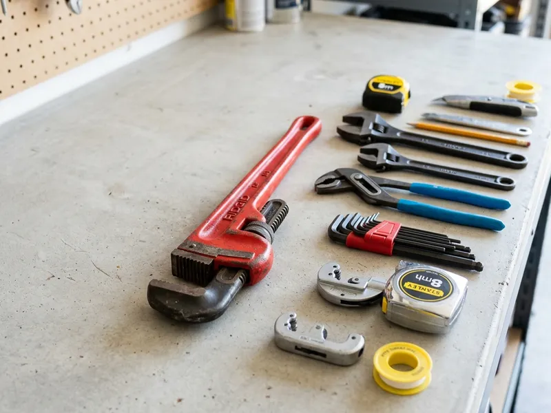 Professional plumbers in Scipio, IN equipped with top-tier tools for residential and commercial plumbing services.